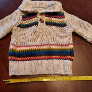 Adorable Peek little peanut 🥜 Chunky Sweater. Size 3-6 months